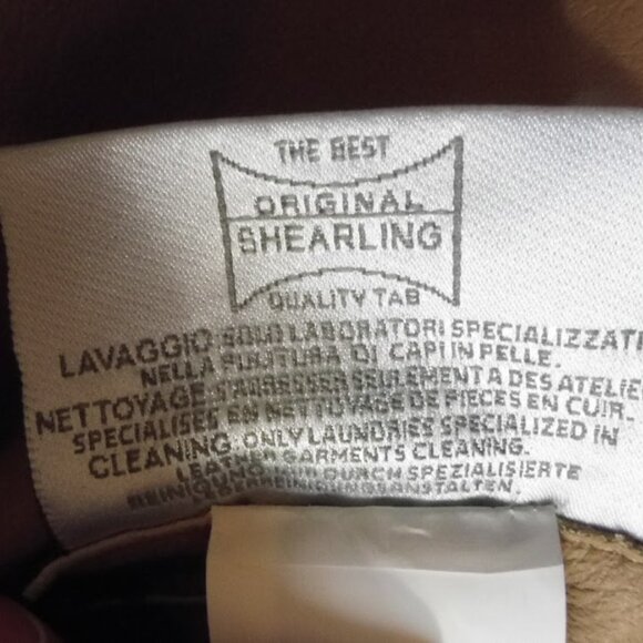 Artico Shearling Leather Coat - Size 48 euro - worn once - tan -Reversable - Picture 16 of 16